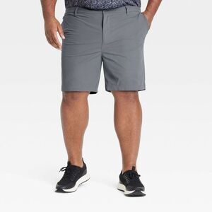 All In Motion - Men's Big 8" Golf Shorts - All In Motion Gray 42:  Gray